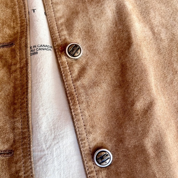 Vintage 80s/90s W&W Wash & Wear Washable Suede Vest – Unisex – Canadian Made - Picture 6 of 10